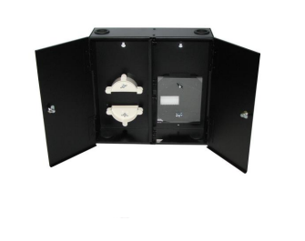 CAJA DE MONTAJE EN PARED PARA FIBRA OPTICA 24 PUERTOS - NEWLINK