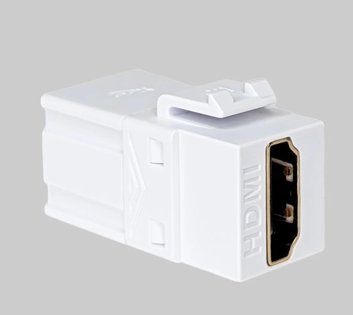 KEYSTONE HDMI MINICOM BLANCO - SOLIDMATE