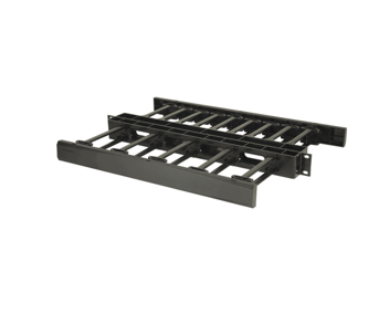 ORGANIZADOR HORIZONTAL MODELO DHMC1RU 1.75 X 8.25X 19BL DOBLE CARA - LEGRAND