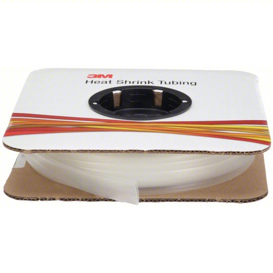 TUBO TRANSPARENTE TERMORETRACTIL 1/2 100FT - 3M