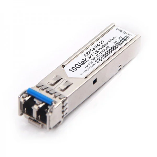 TRANSCEIVERS SFP MODELO ASF13-2420D 20KM MONOMODO-10GTEK