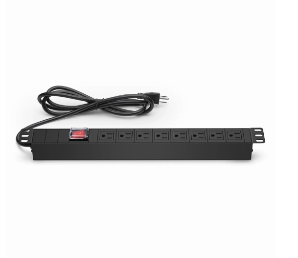 PDU DE 8 PUERTOS 110 VOLT 15 AMP A 1650W