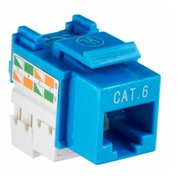 CONECTOR KEYSTONE JACK BLUE CAT6 - C2G
