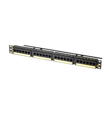 PATCH PANEL DE 24 CAT6 110/6/1.75X19 CLARITY - ORTRONICS