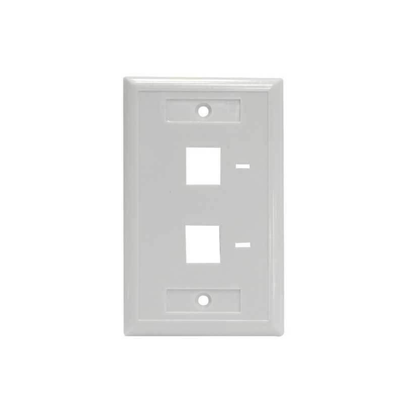 FACEPLATE BLANCO NEWLINK- 2 PUERTOS