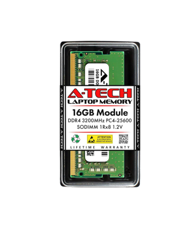 MEMORIA RAM A-TECH DE 16 GB DDR4 SO-DIMM 1.2V