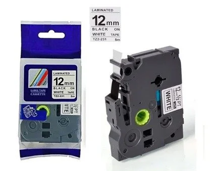 CINTA ETIQUETADORA PLATICA 12MM-Laminated