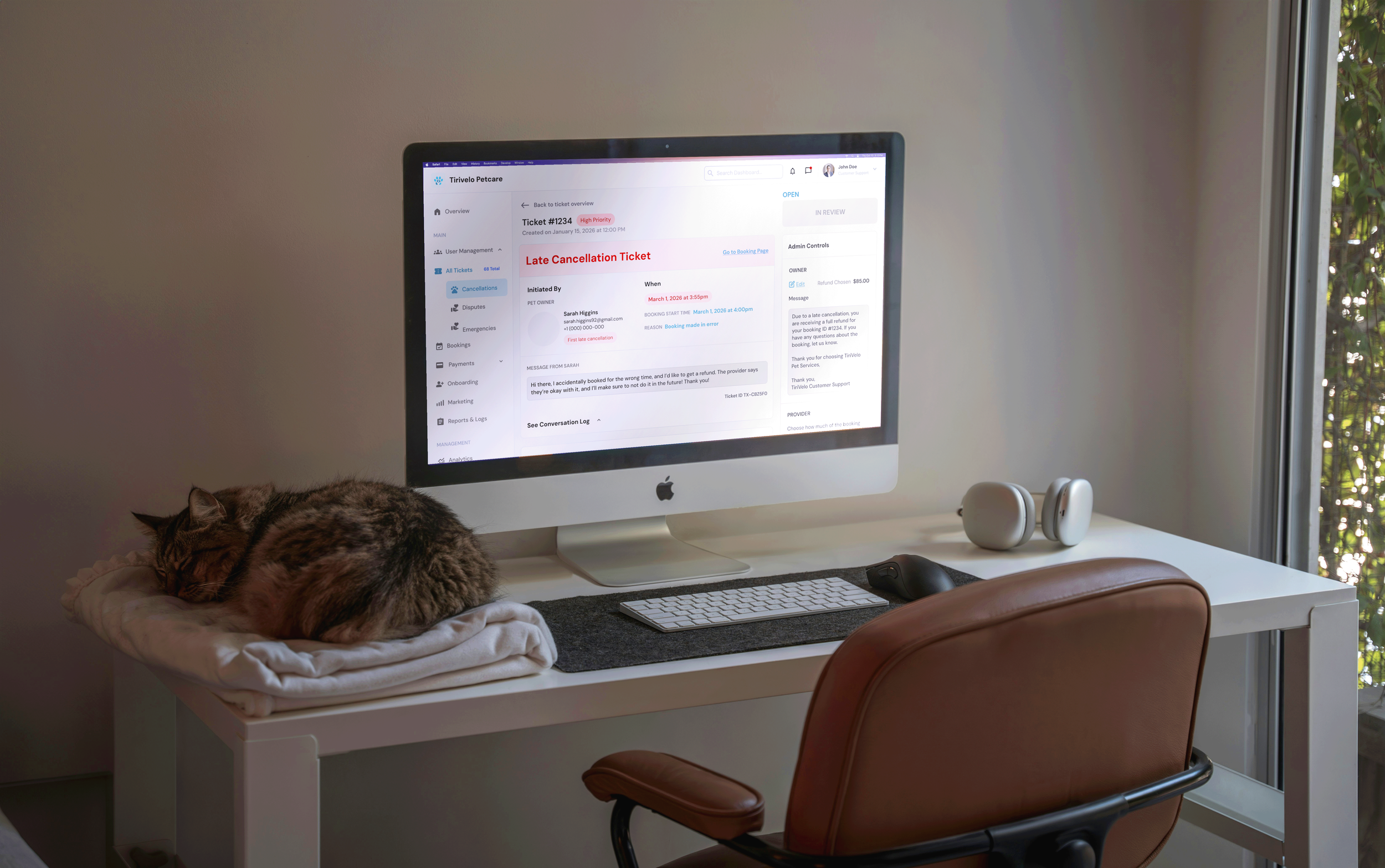 Client: TiriVelo Admin Dashboard Enhancement