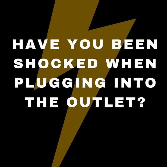 #Unplug if you have experienced any shock when plugging into an outlet or turning on a light switch!
⠀
⚡️Do not continue to operate the switch/outlet because you could get shocked. Have an experienced electrician diagnosis the problem and provide a s