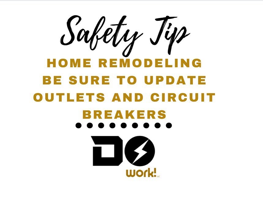 ⚡️When doing a home remodel, don&rsquo;t skip out on updating outlets, switches and circuit breakers!
⠀
⚡️ This could potentially increase the resale value of your home 🏡
⠀
#electric #engineer #doworksafely #electricians #electricalsafety #safety #b