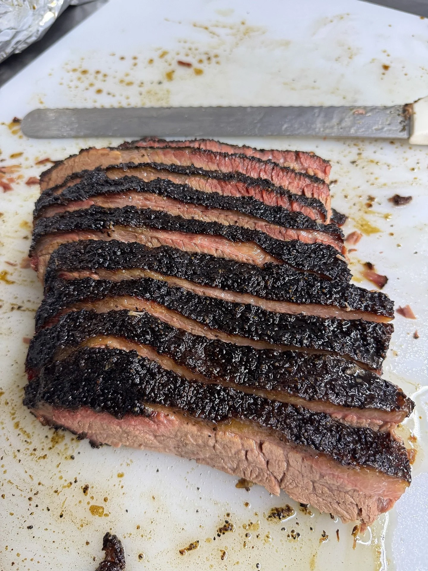 Saturday 4-6:30 my friends!! Been a busy week outside of BBQ but I&rsquo;m ready to bring it. Aaaand Smashburgers 🙌🏻
Make sure to check out @halfbakedcookies716  specials this week for a spooky surprise 🎃