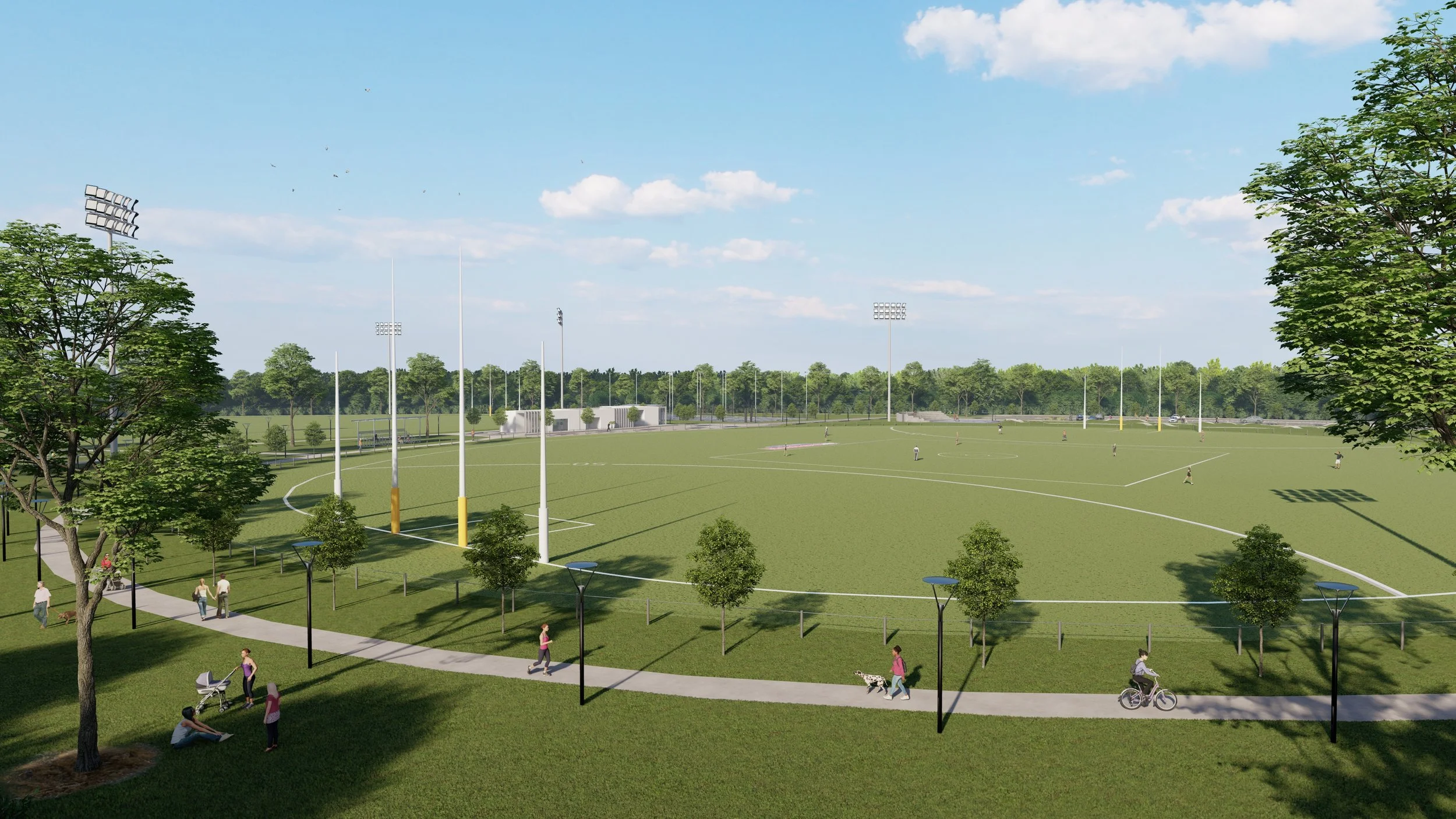 Depot Road Sportsfield Masterplan