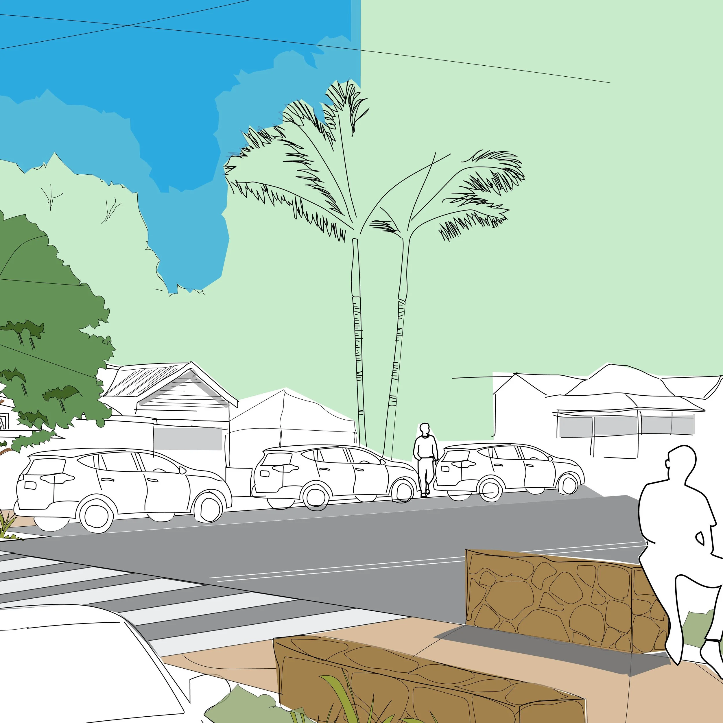 Federal Village Streetscape