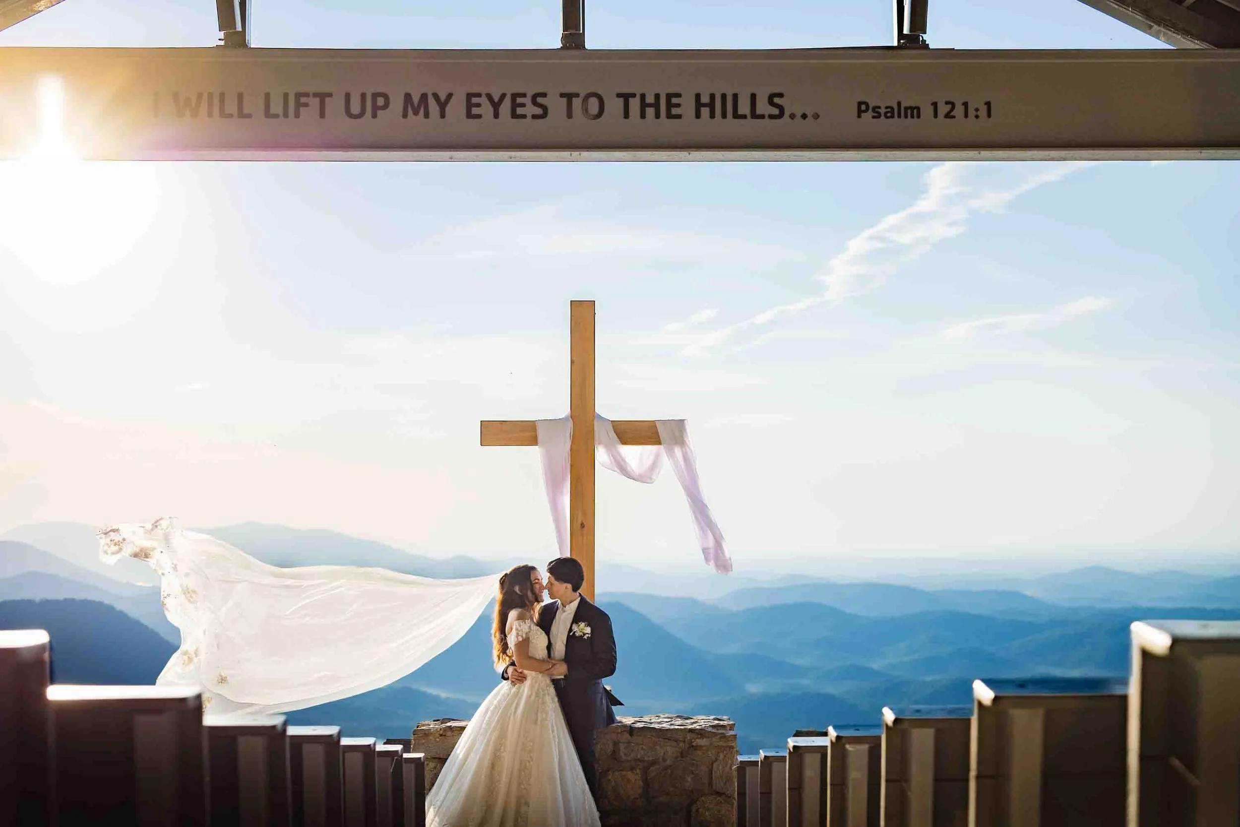 A Sunrise Wedding at Pretty Place Chapel in the Blue Ridge Mountains - Yves &amp; Alejandro