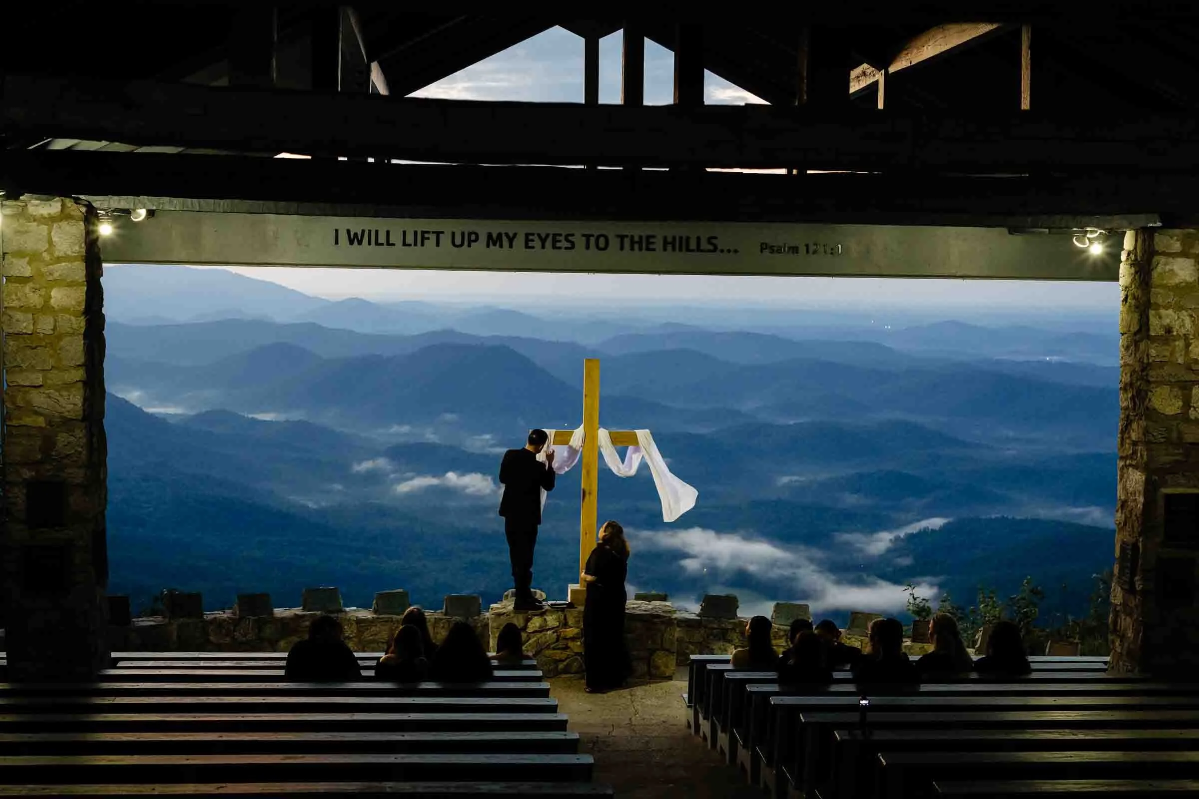 Pretty Place Chapel wedding