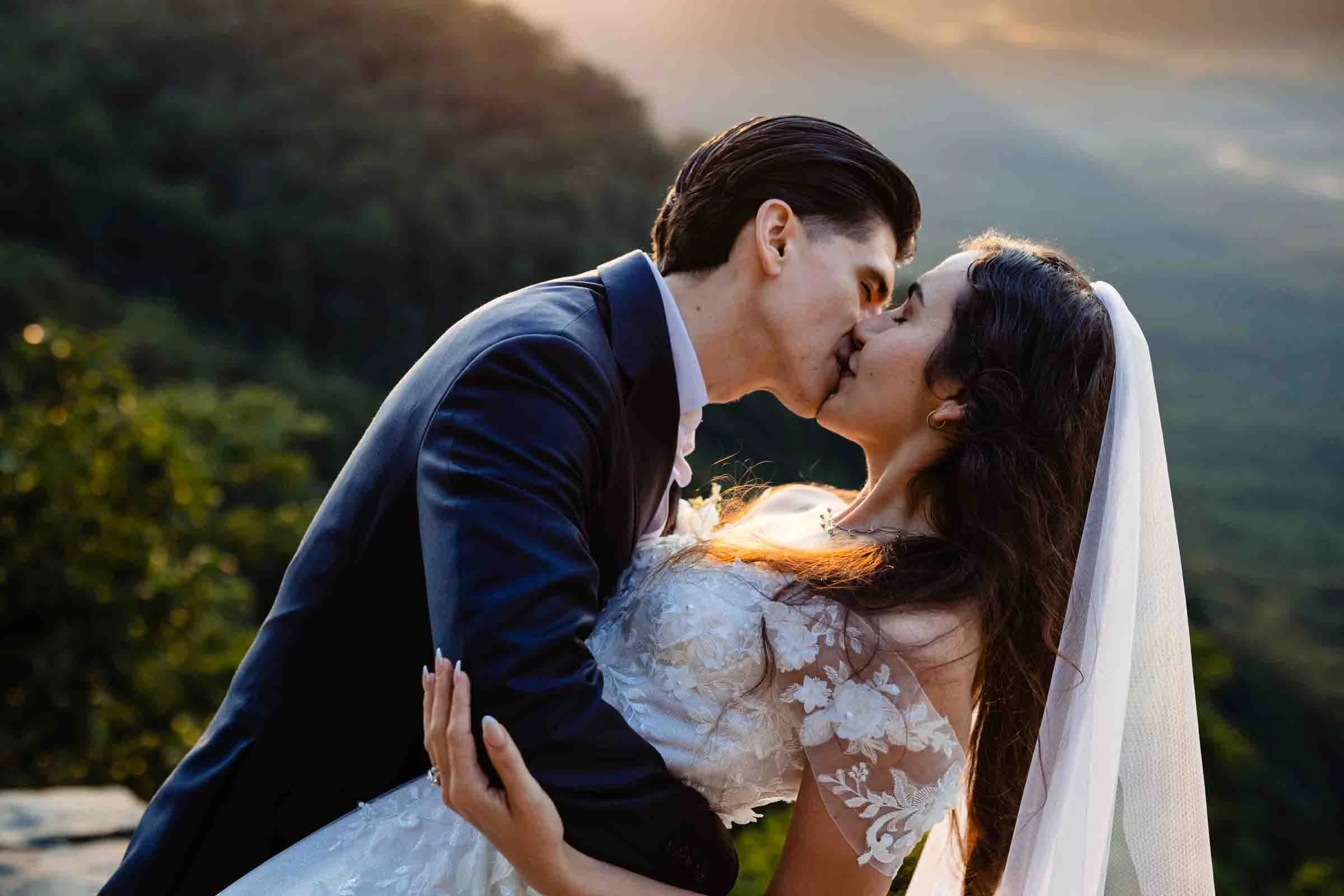 Blue Ridge Mountains wedding photographer