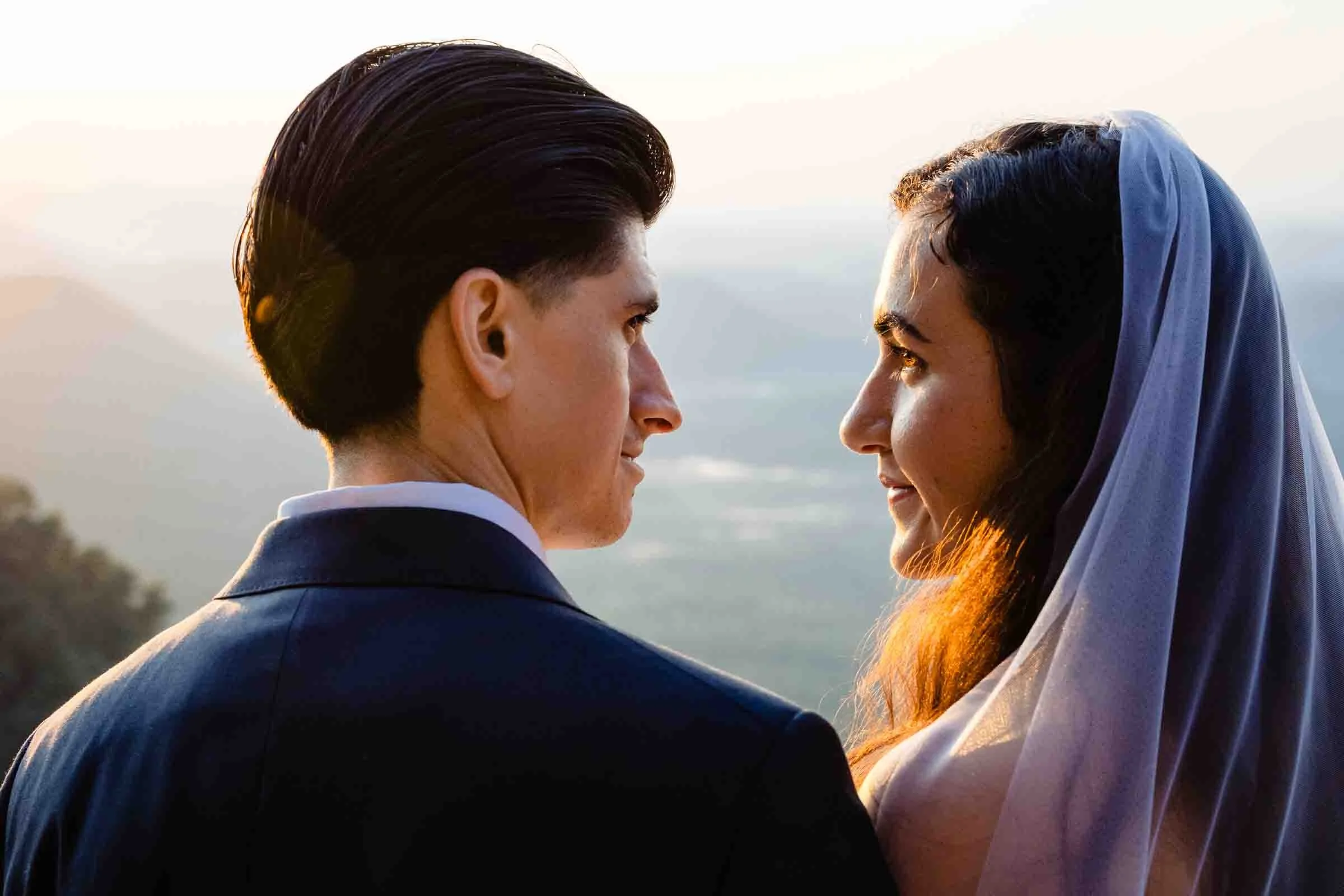 Blue Ridge Mountains wedding photographer