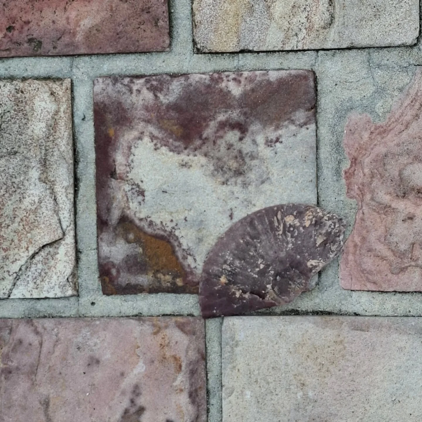 Tile + cupcake wrapper.

#fedsquare #geologicwonder