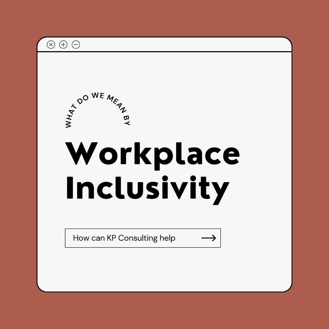 'So, what do you do?' 

My response has changed and refined over the years, but the core of my work is about making all people feel safe, respected and included in their workplace and learning environment. 

If workplace inclusivity feels forgein, th