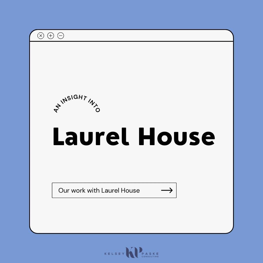 It was a pleasure to help design the Laurel House Youth Advisory Council, that will provide young people who have experienced sexual violence an oppotunity to share their experiences in a safe environment, to improve support for children and young pe