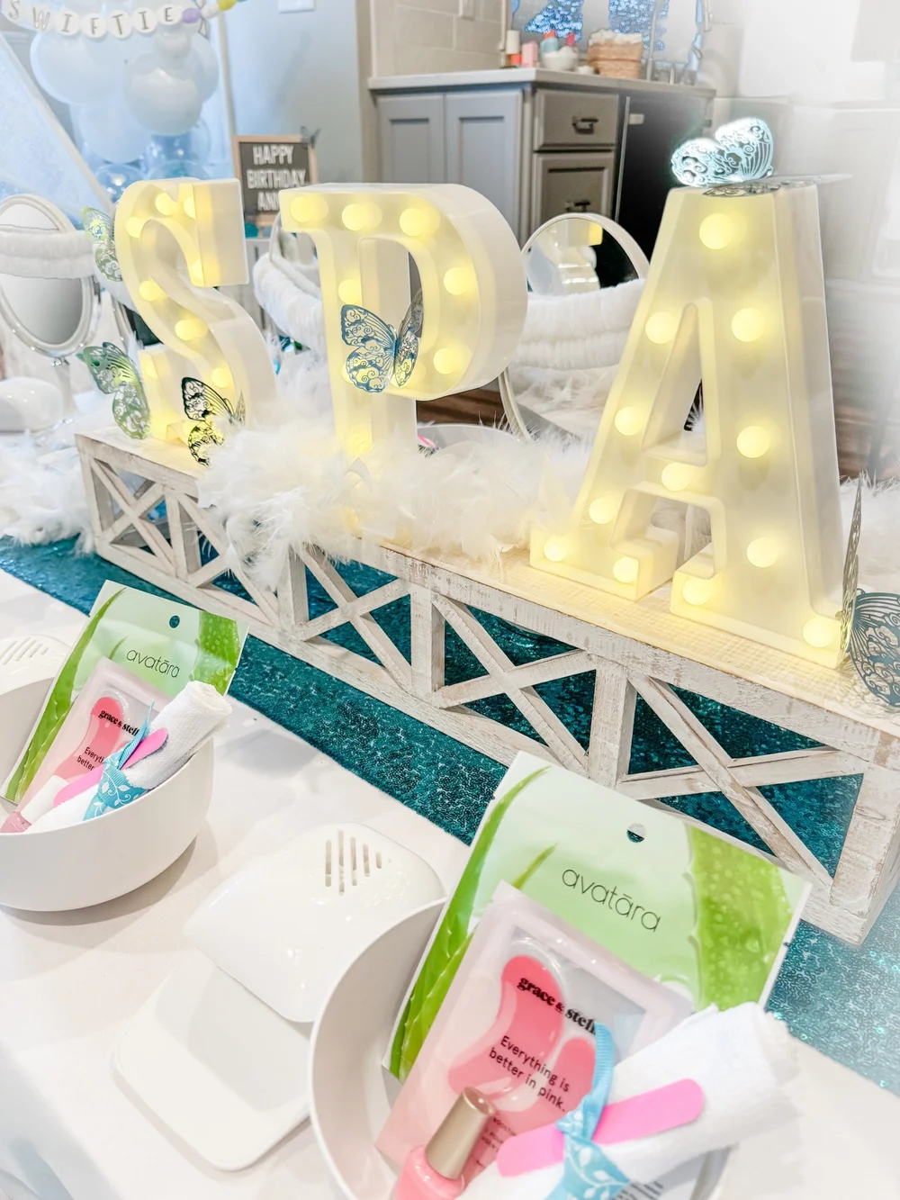 Spa Party Birthday Party Rental Kansas City — Happy Campers Glamping