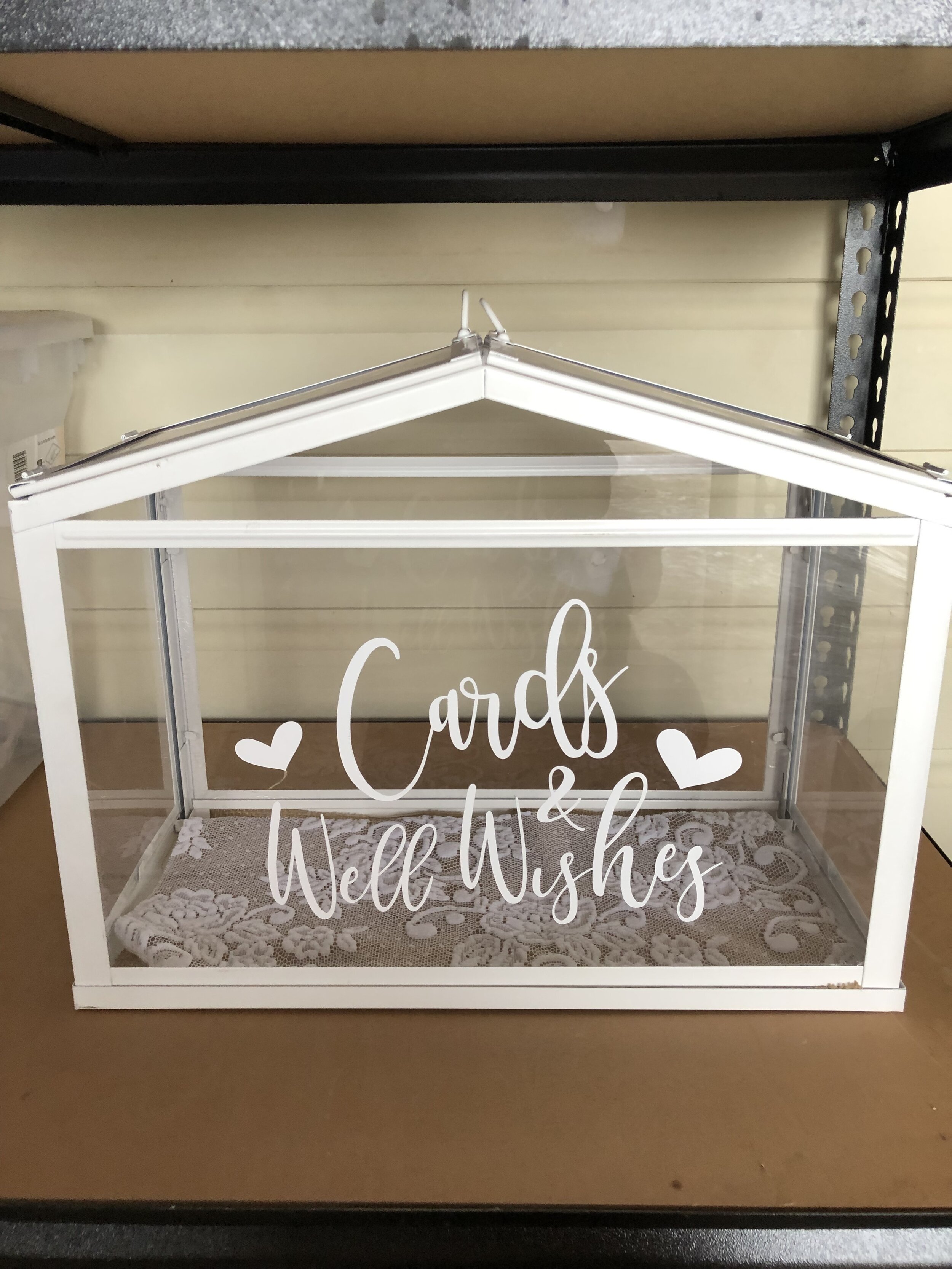 Acrylic Card Wishing Well