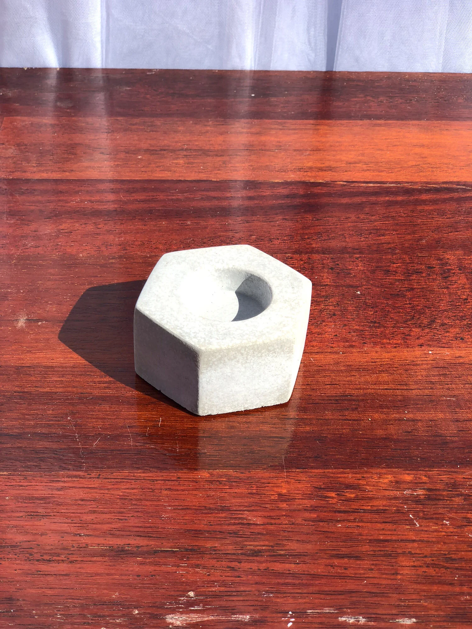 Grey Hexagon Shell