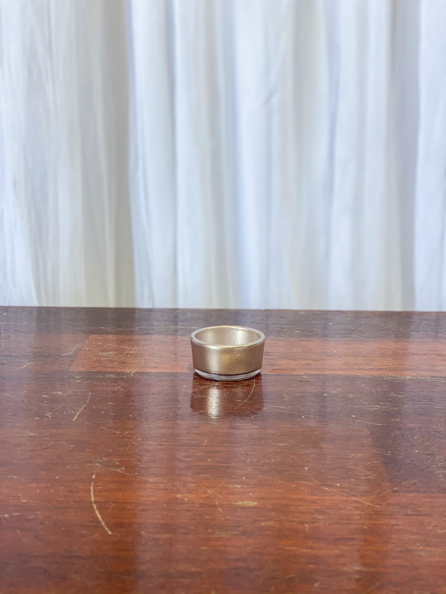 Small Rose Gold Tea Light Holder