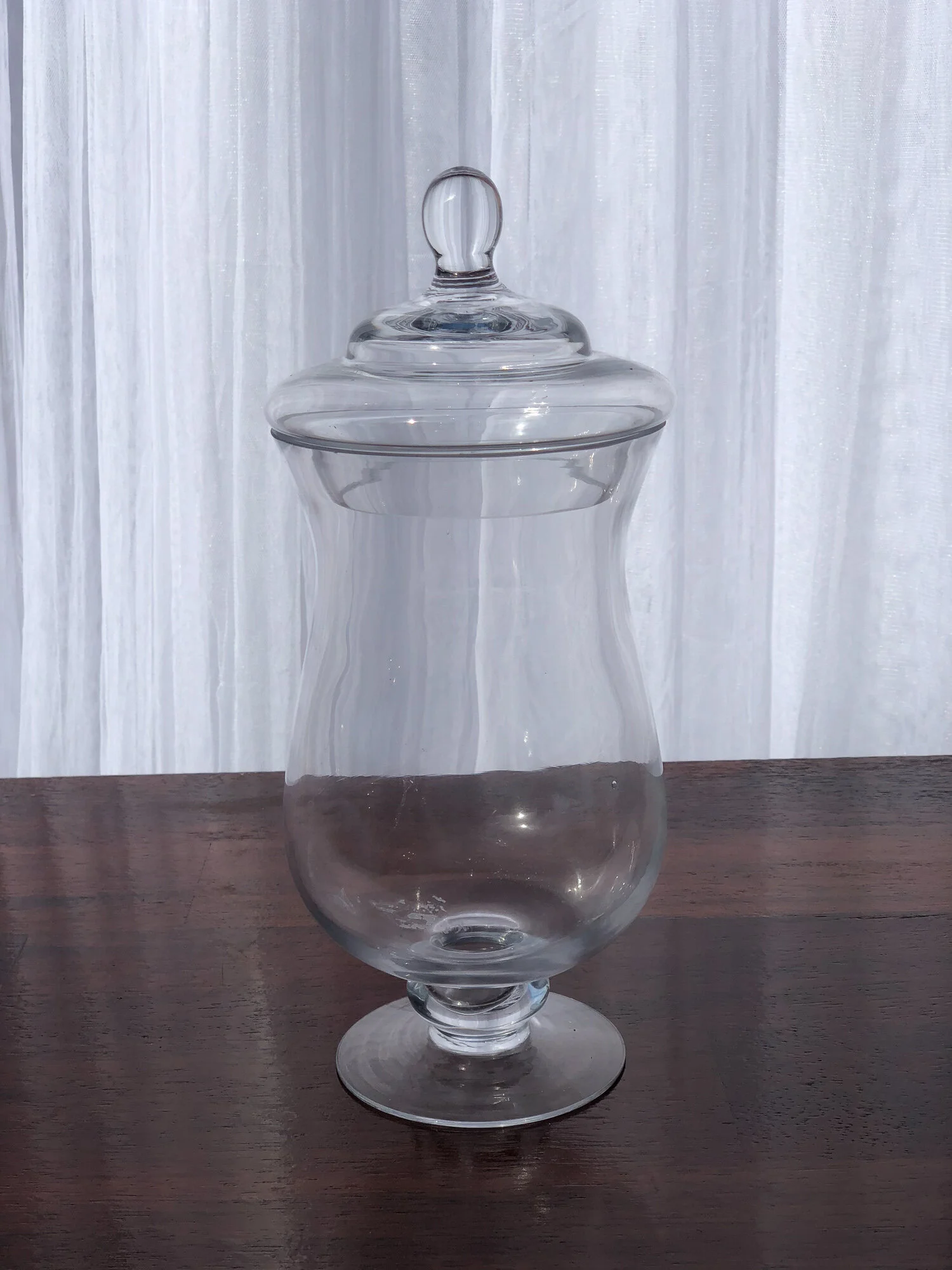 Glass Apothecary Jar 2