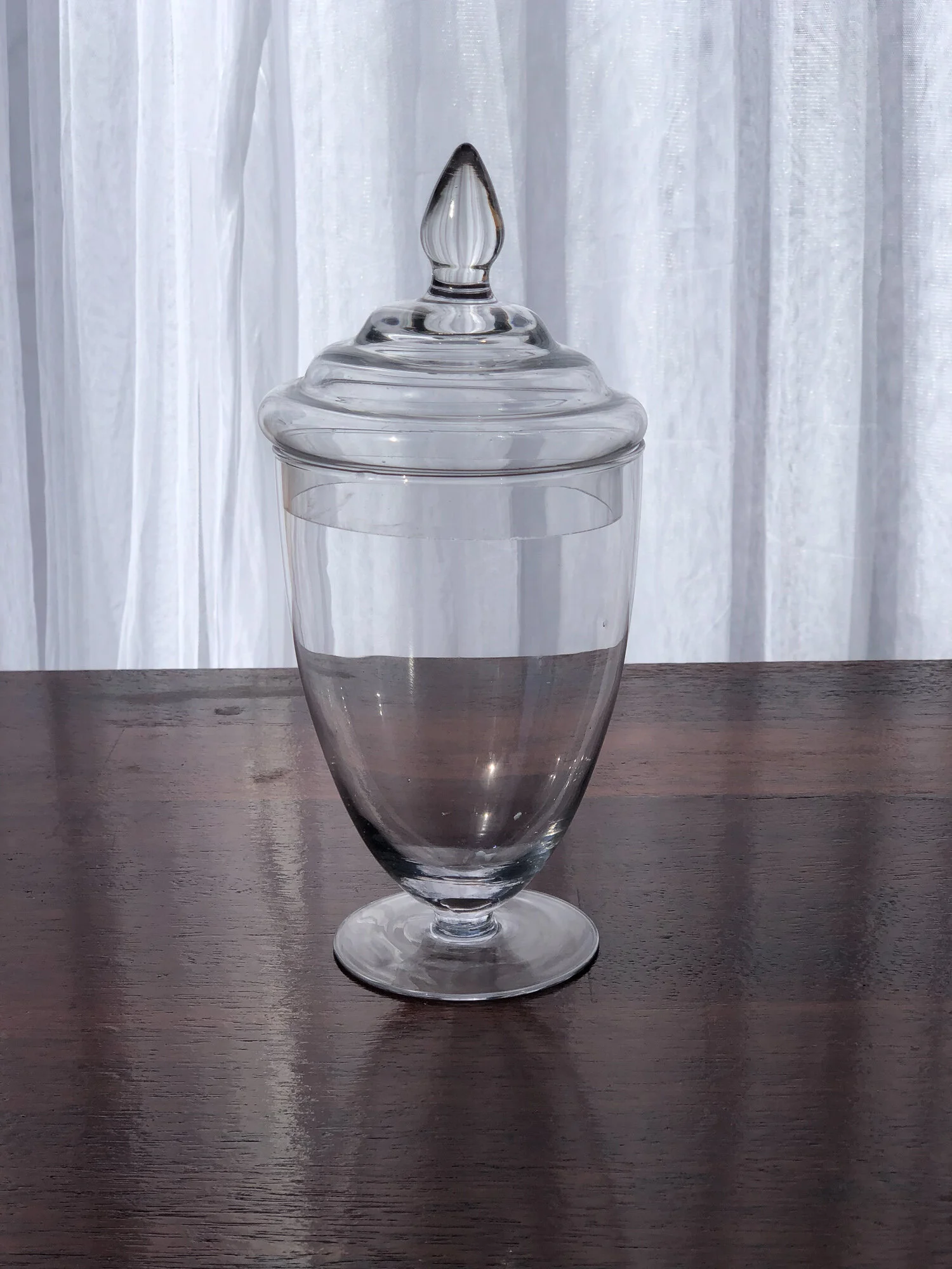 Glass Apothecary Jar 3
