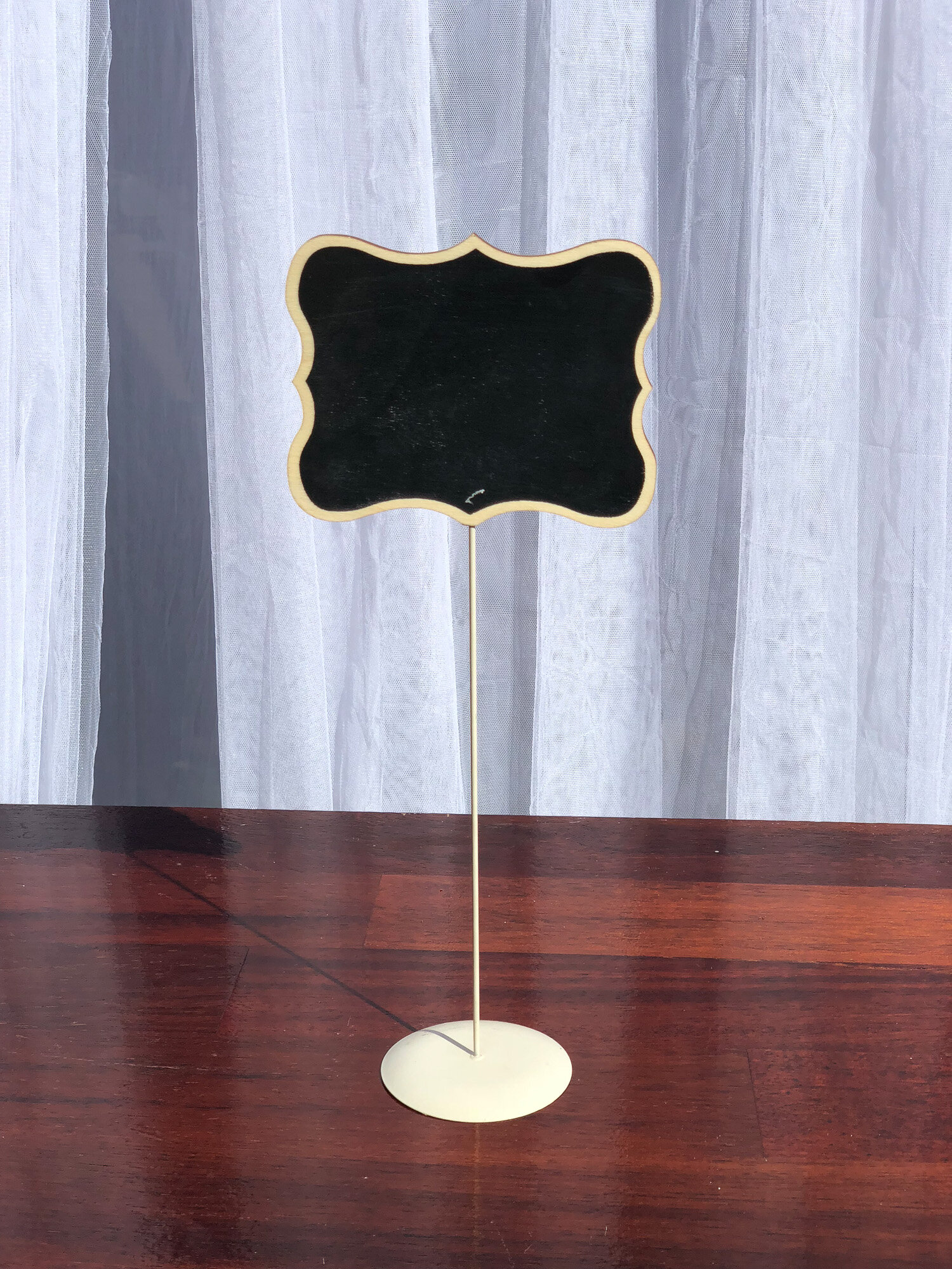 Small Chalk Board Stand - Rectangle