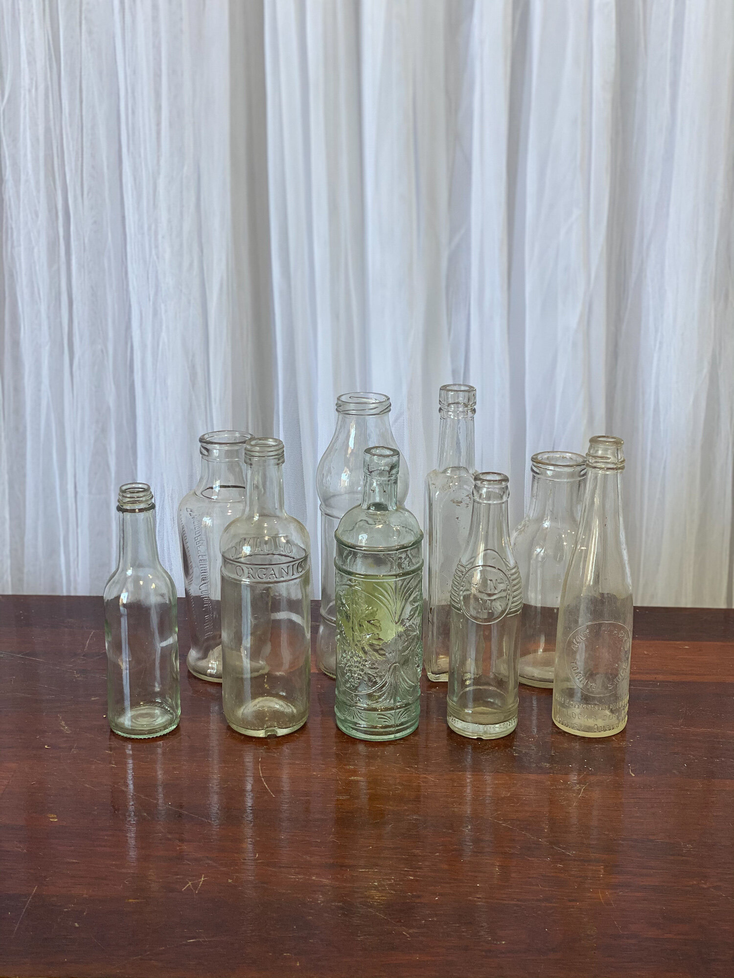 Mixed Bottle Vases