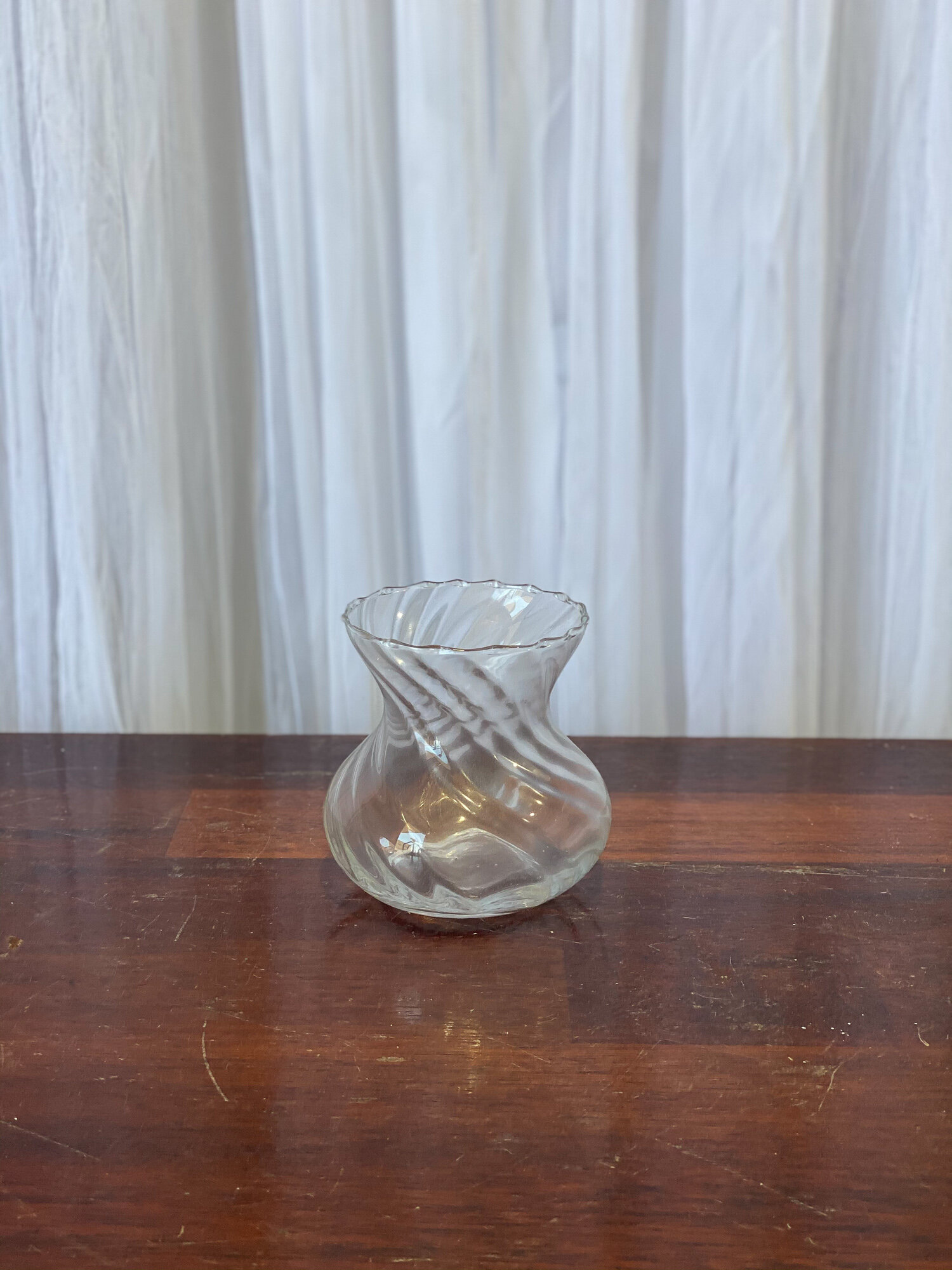 Wide Spiral Vase