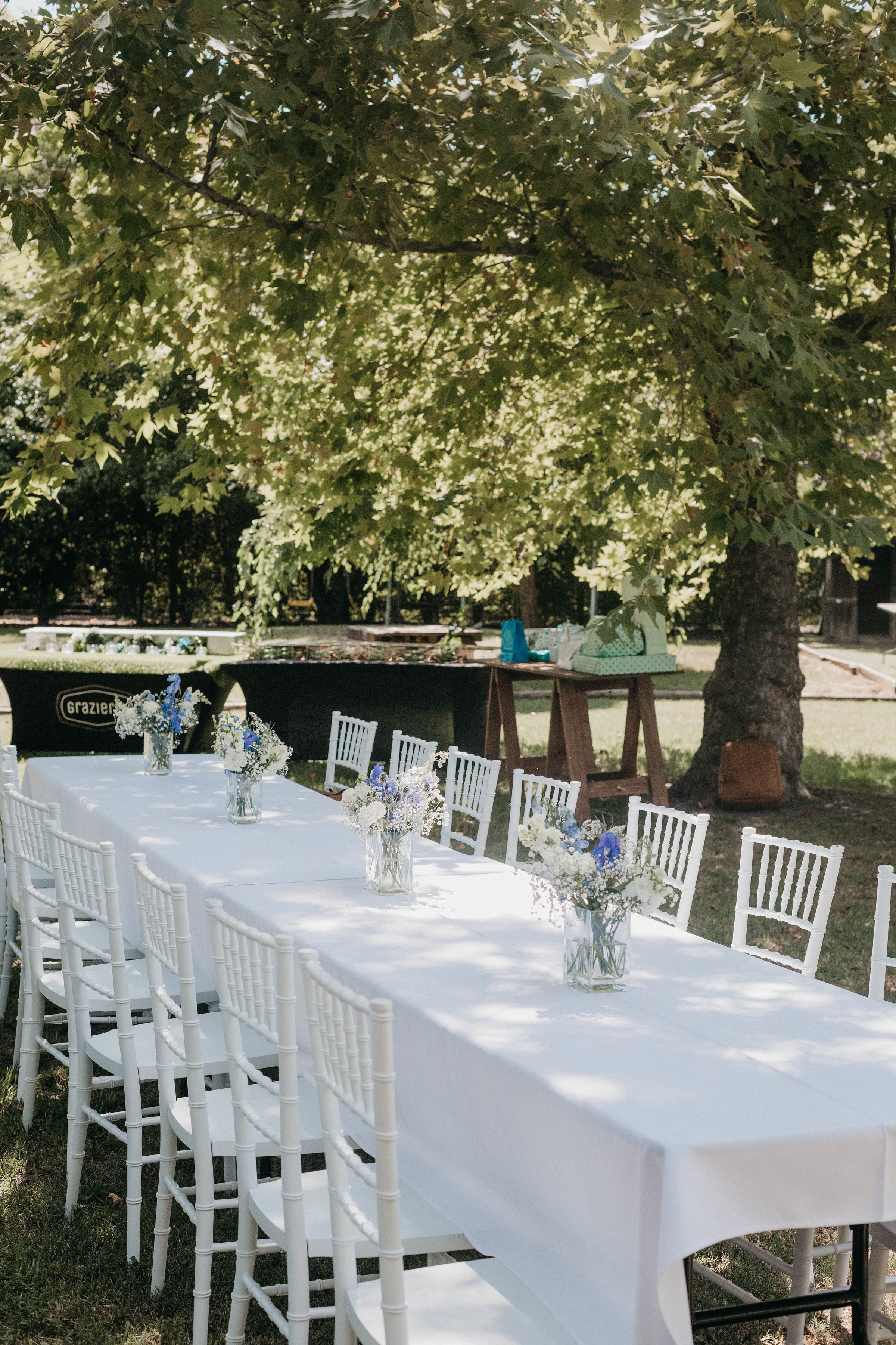 Large White Rectangle Table Cloths