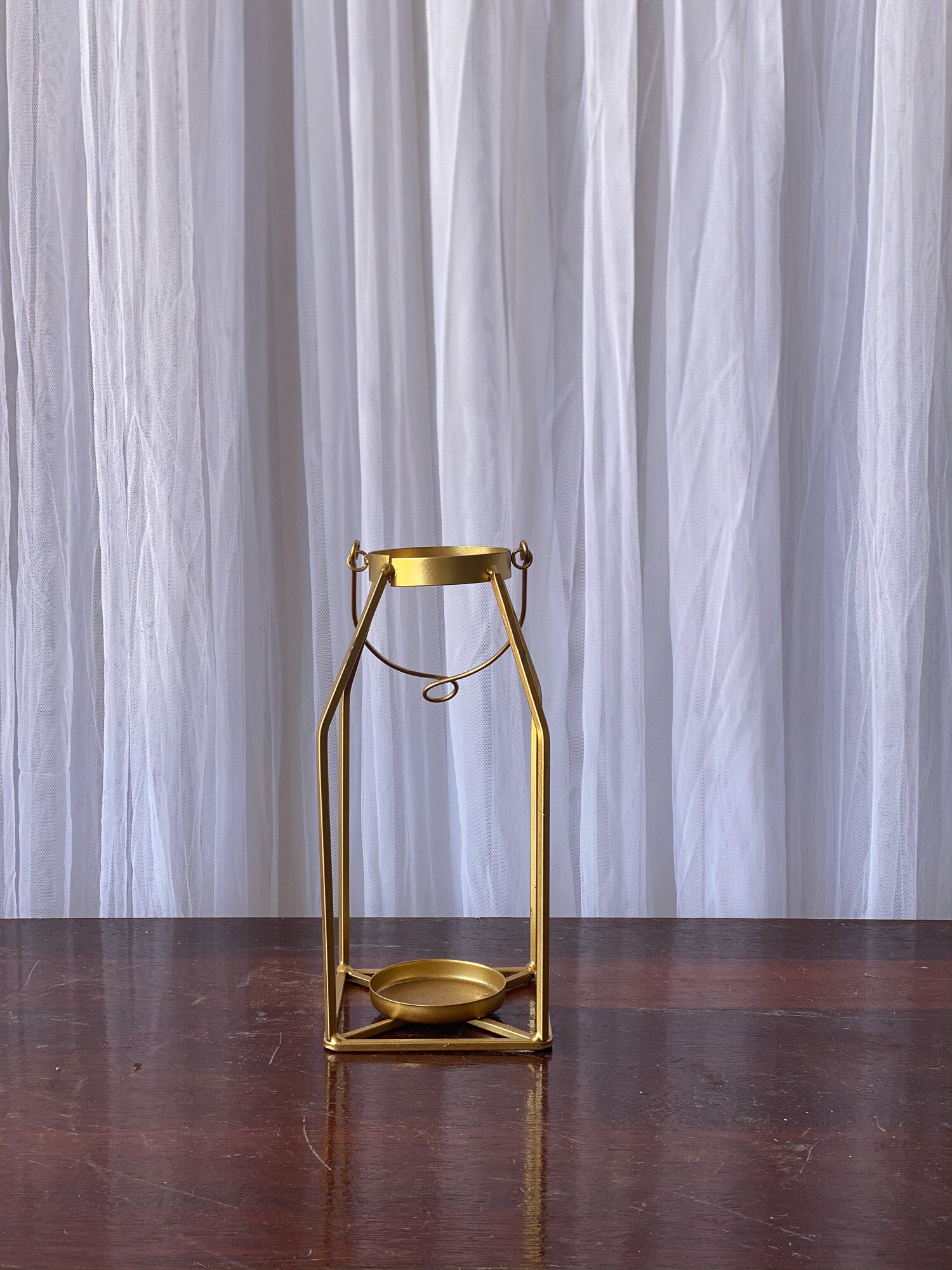 Small &amp; Large gold Frame lanterns 