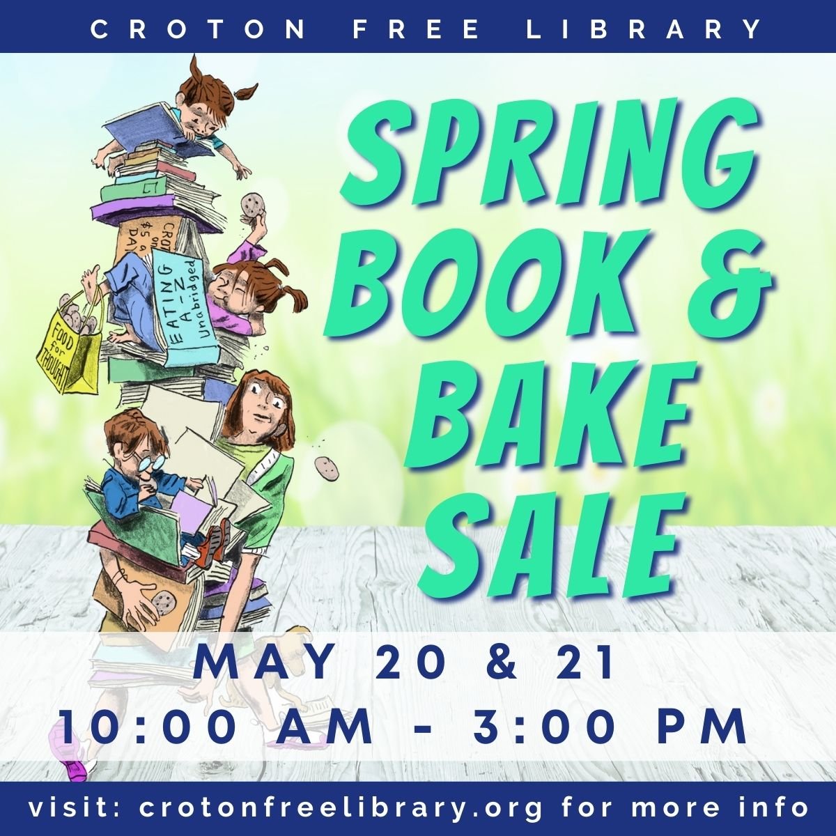 Croton Free Library Book &amp; Bake Sale - 171 Cleveland Dr, Croton