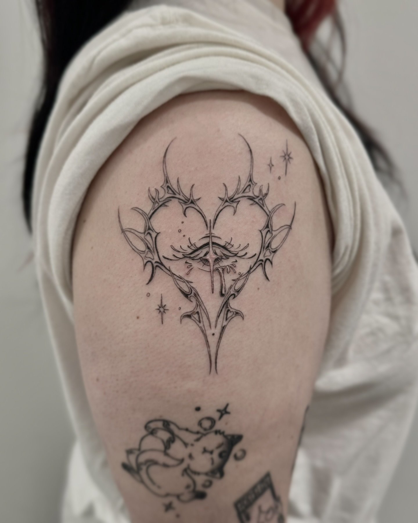 Little early bday present for my love @_angelicah ♡ 

✤  Please visit my website more information on booking. &bull;‿&bull; 

♡  Using the best - @creamtattoosupply  #lasvegastattooer #lasvegastattooartist #btattooing #creamtattoosupply #tattoos