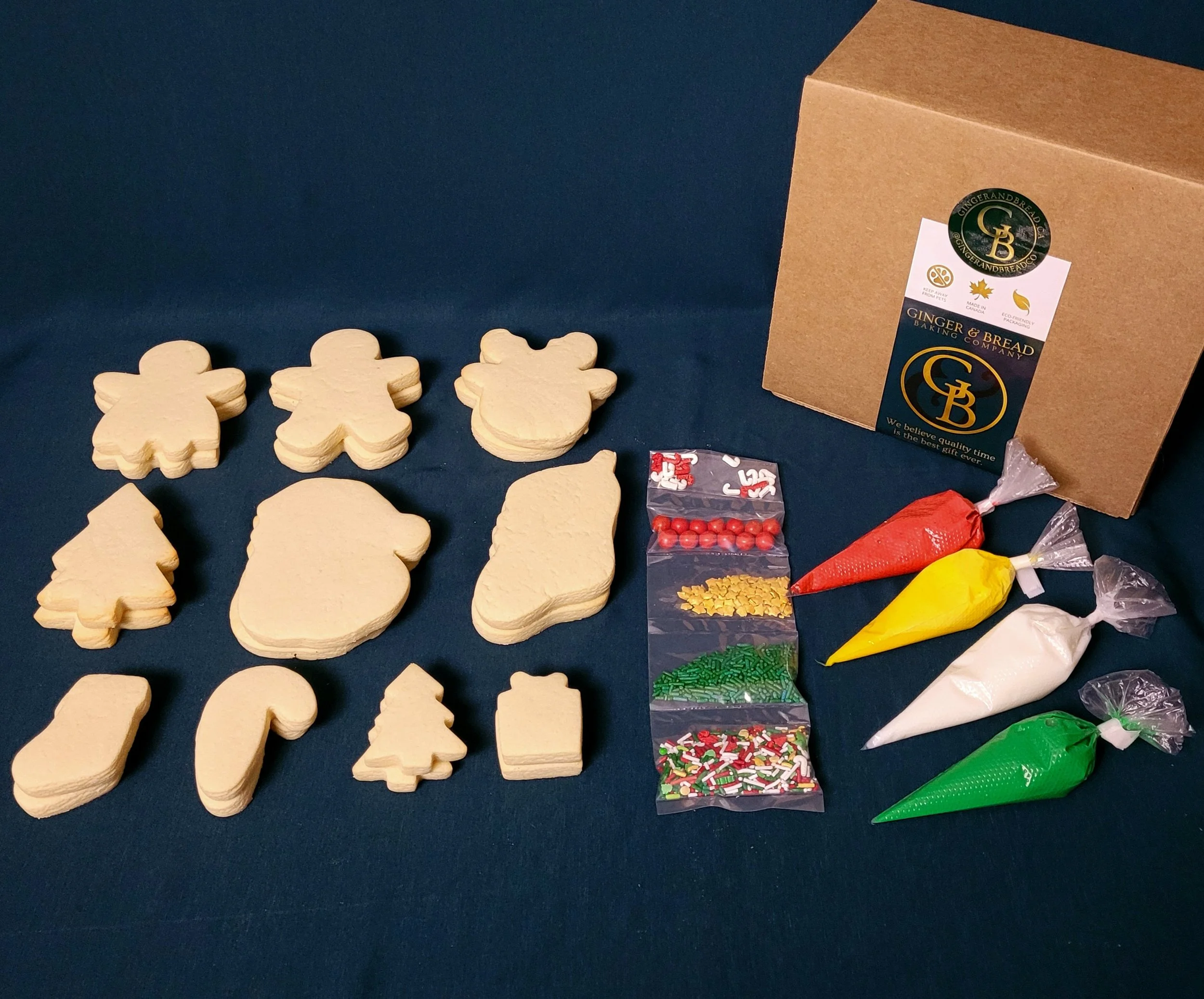 Christmas Cookie Decorating Kit — Ginger & Bread