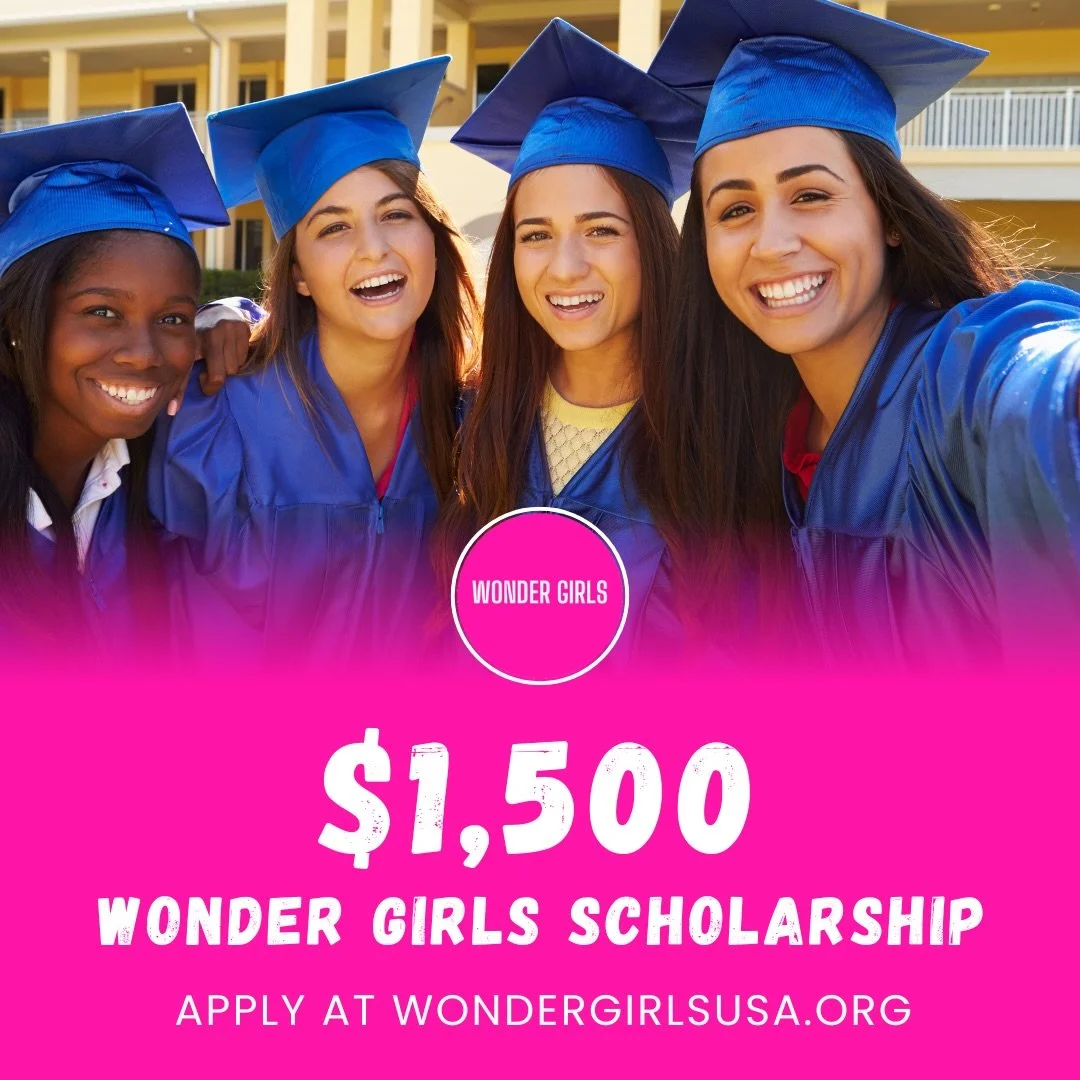 Today is the LAST day to submit your application for our $1500 Wonder Girls Career Expo Scholarship!
https://www.wondergirlsusa.org/careerexpo-scholarship
The scholarship will be granted to one lucky WG senior or graudate of our program at our annual