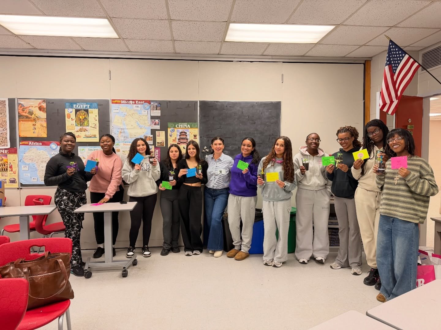 Celebrating Earth 🌍 Month with WONDER GIRLS🌱💚
In partnership with the Rockland Farm Alliance and Cropsey &amp; Depew Farms, our community service project this month was focused on connecting with the environment in a meaningful way. From understan