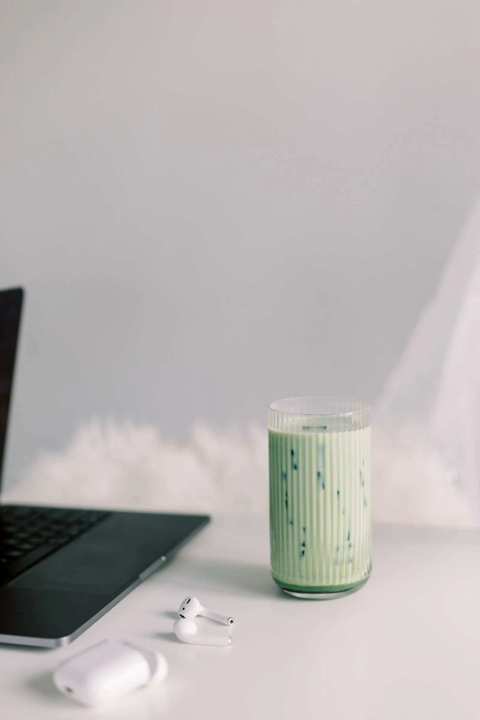 Matcha themed desktop California Brand photographer