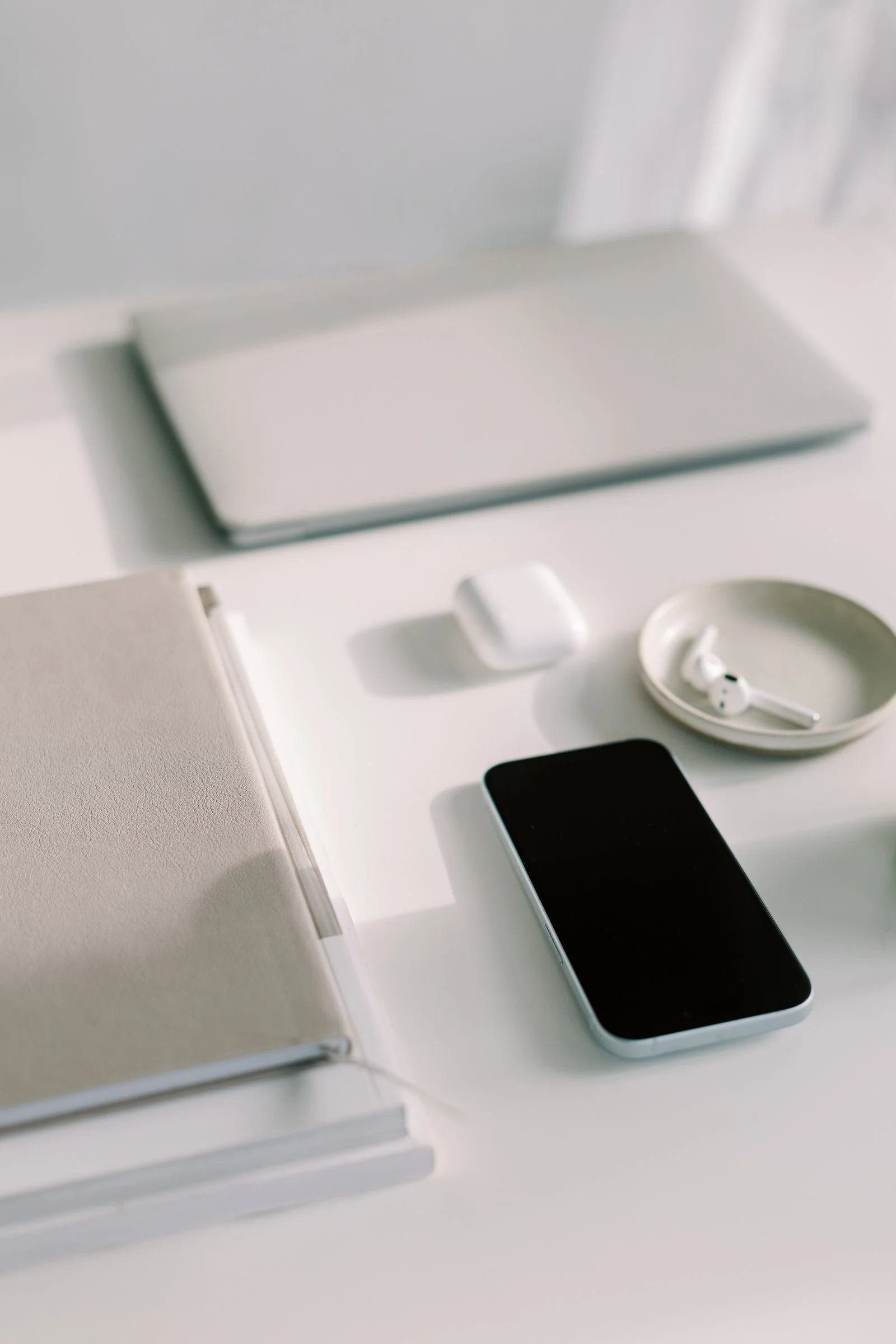 Girl boss desk top Matcha day