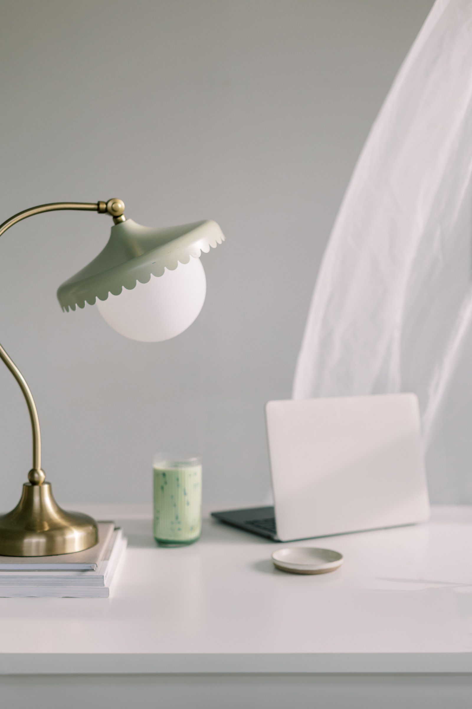 Green accents match fun California Brand photography Sharon Wallace