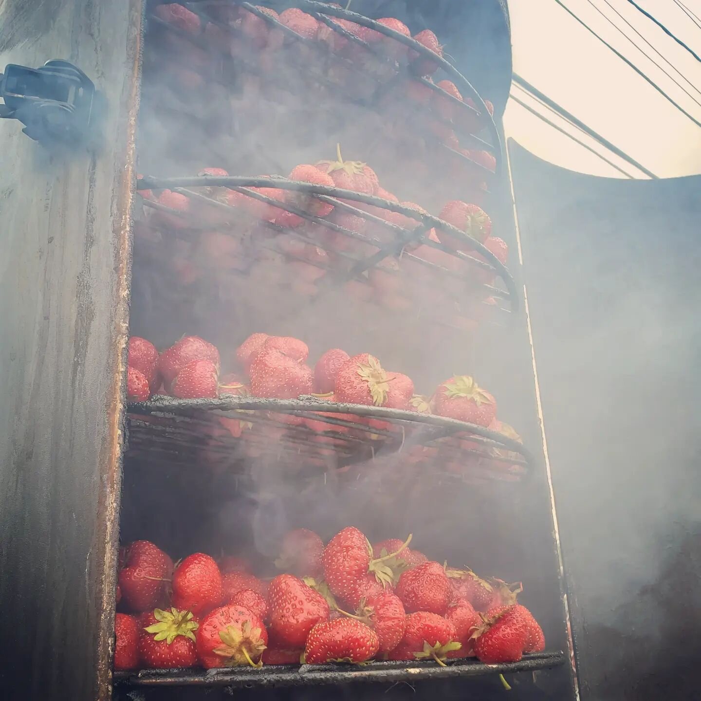 Smoked Strawberry BBQ coming soon! Strawberries courtesy of @thefarmsteadmarket . 

#crafthotsauce #smallbatch #local #localhotsauce #handmade #eatlocal #eat614 #eatlocalColumbus #columbusfood #columbusfoodie