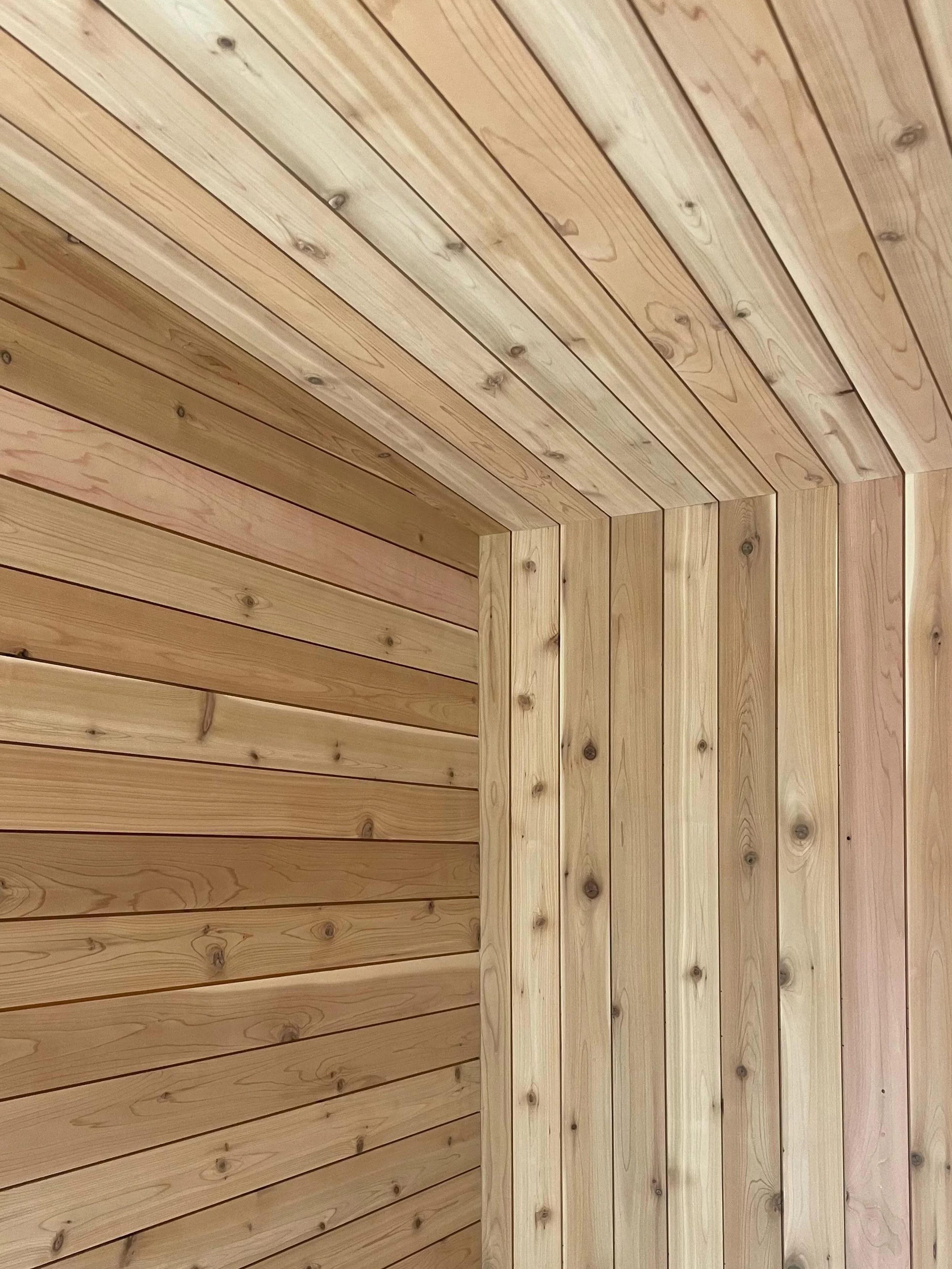 Reaching completion on the current sauna build! 

#sauna #cedar #carpentry