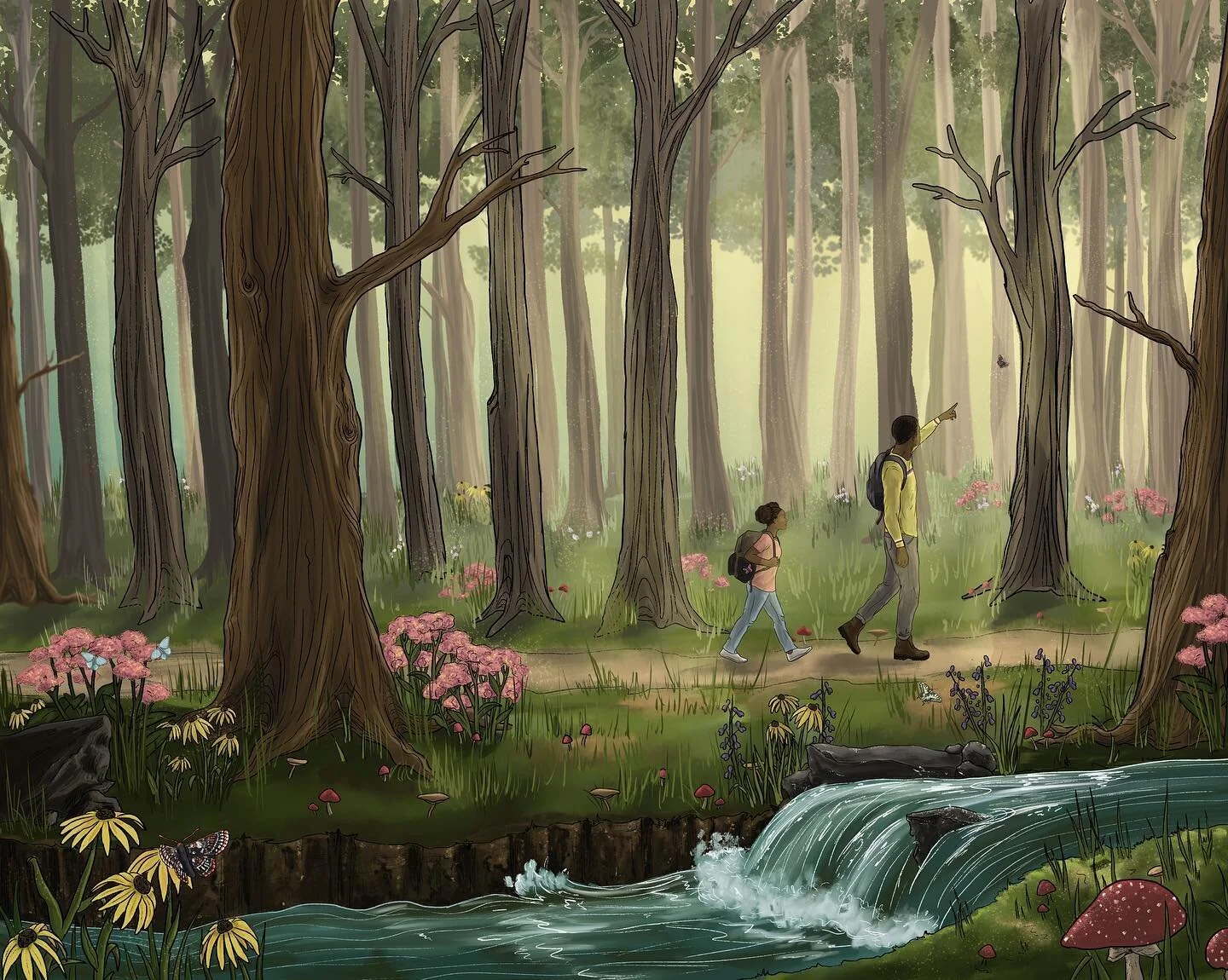 Just a Walk Through the Park,
2020
&bull;
&bull;
&bull;
#landscapeillustration #digitalart #plantillustration #narrativeart