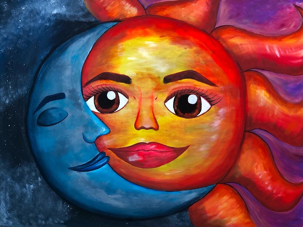 自作 オリジナル 絵画-