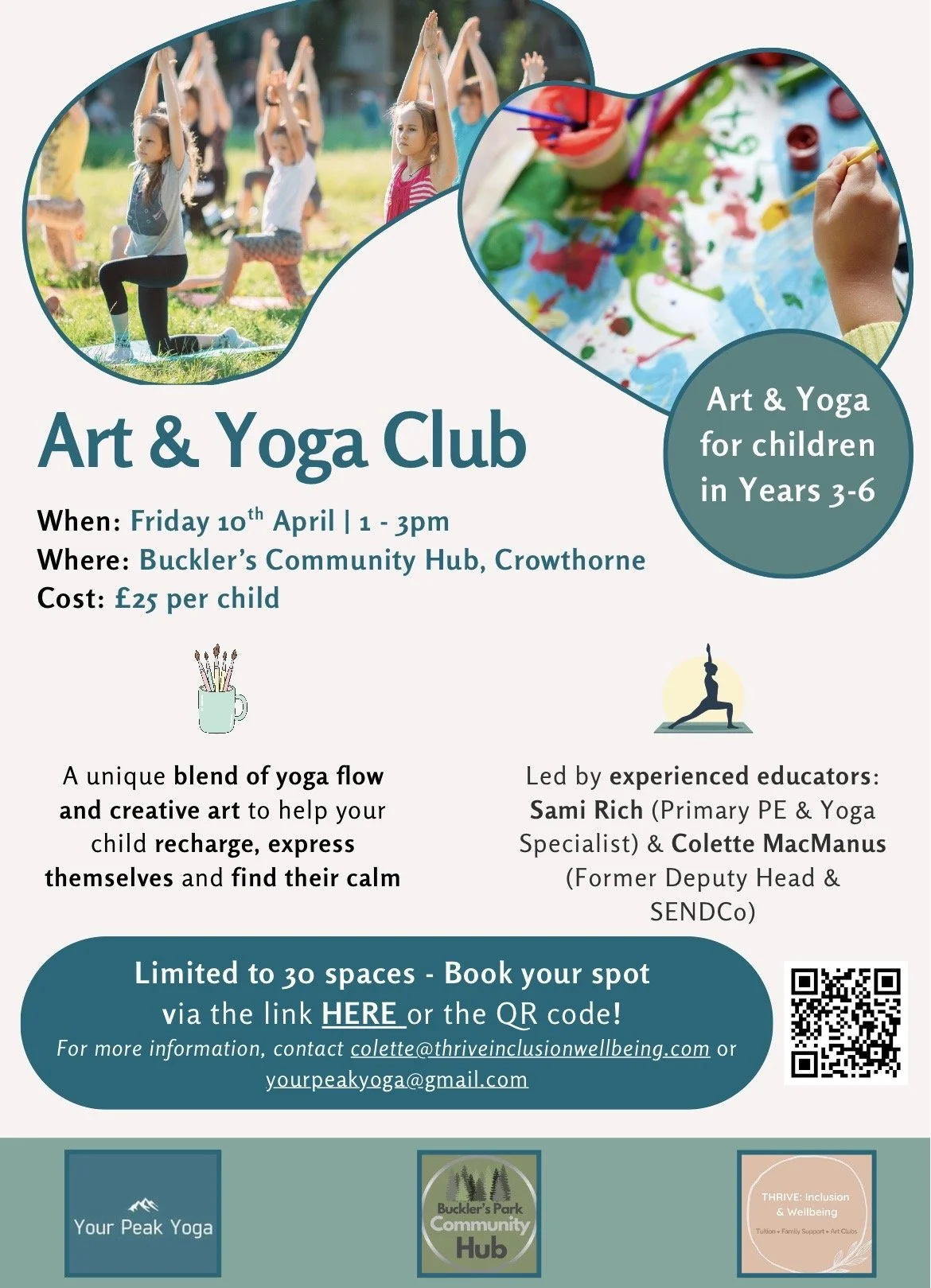 Junior Easter Art and Yoga Club (Years 3-6)