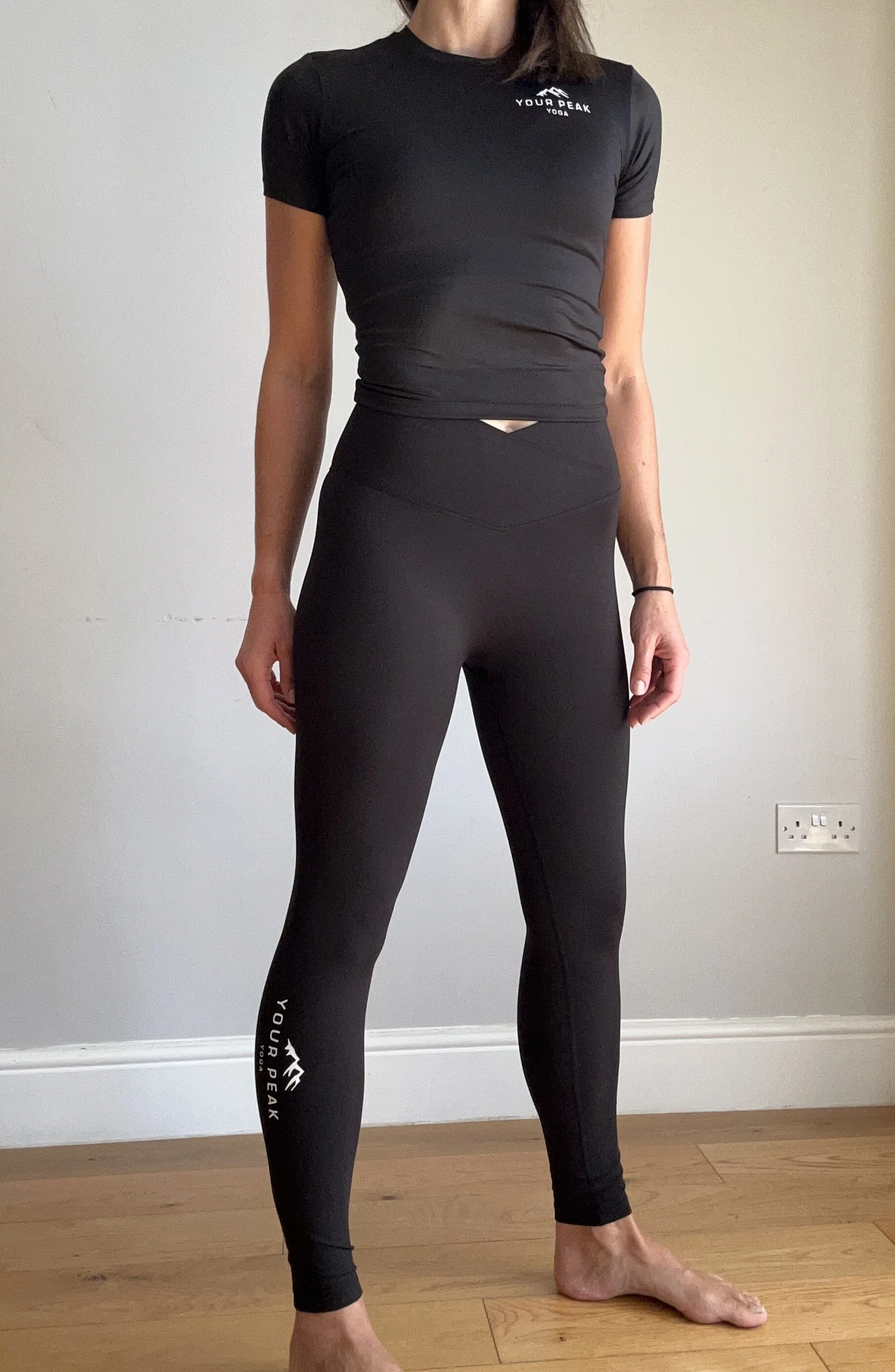 Your Peak Yoga Fitted Athletic Performance Tee
