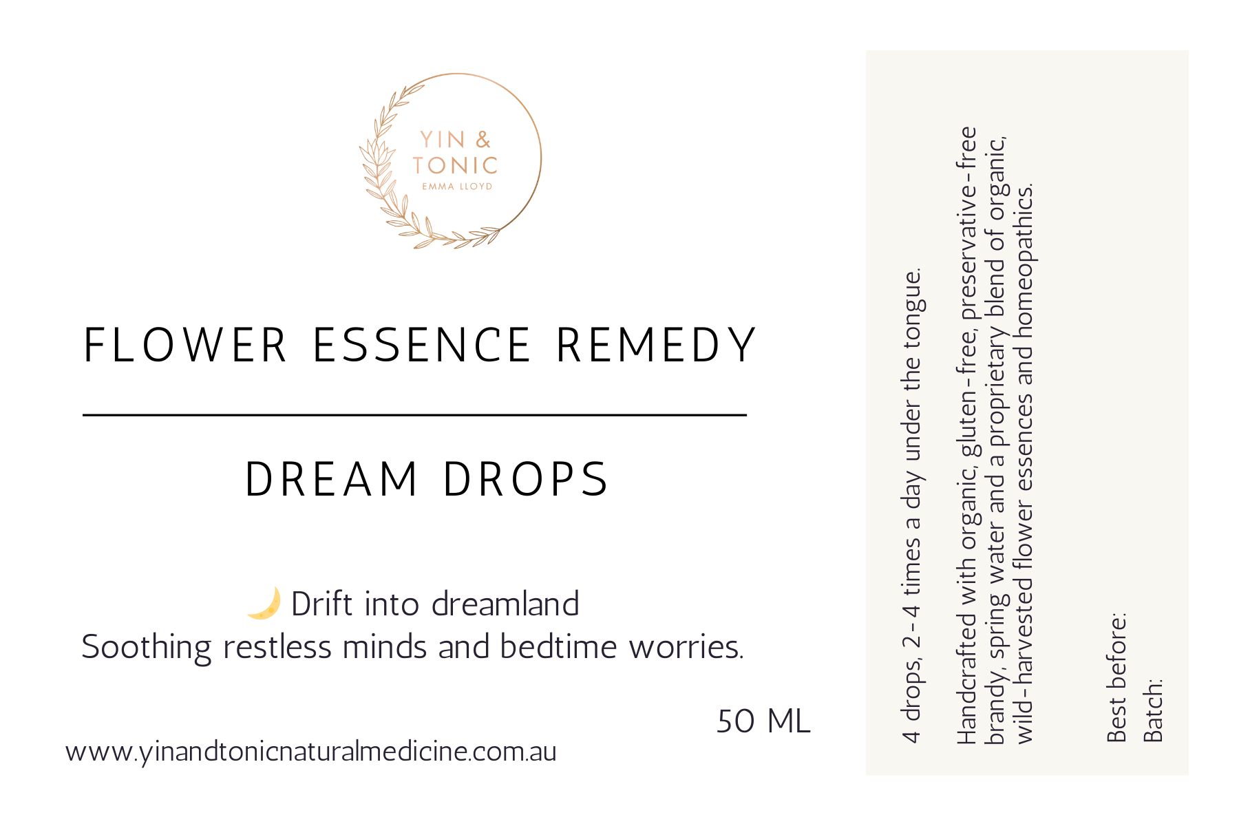 Copy of Copy of Flower Essence Product Label DREAM DROPS.png